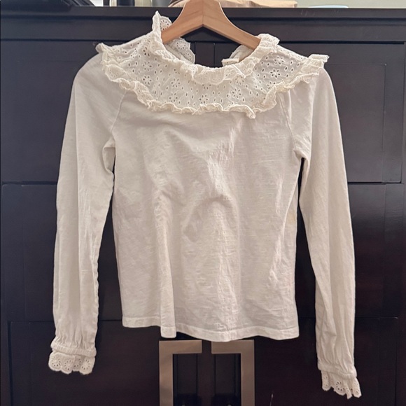 Mini Boden Fun Rabbit Cardigan& mini boden Sleeve Blouse set both size 11-12 - Picture 6 of 9